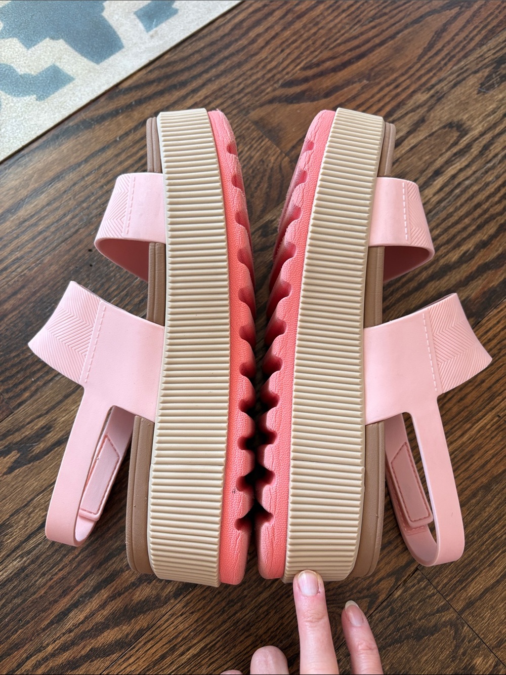 Reef Women's Light Pink Platform Slingback Sandals - Picture 5 of 5